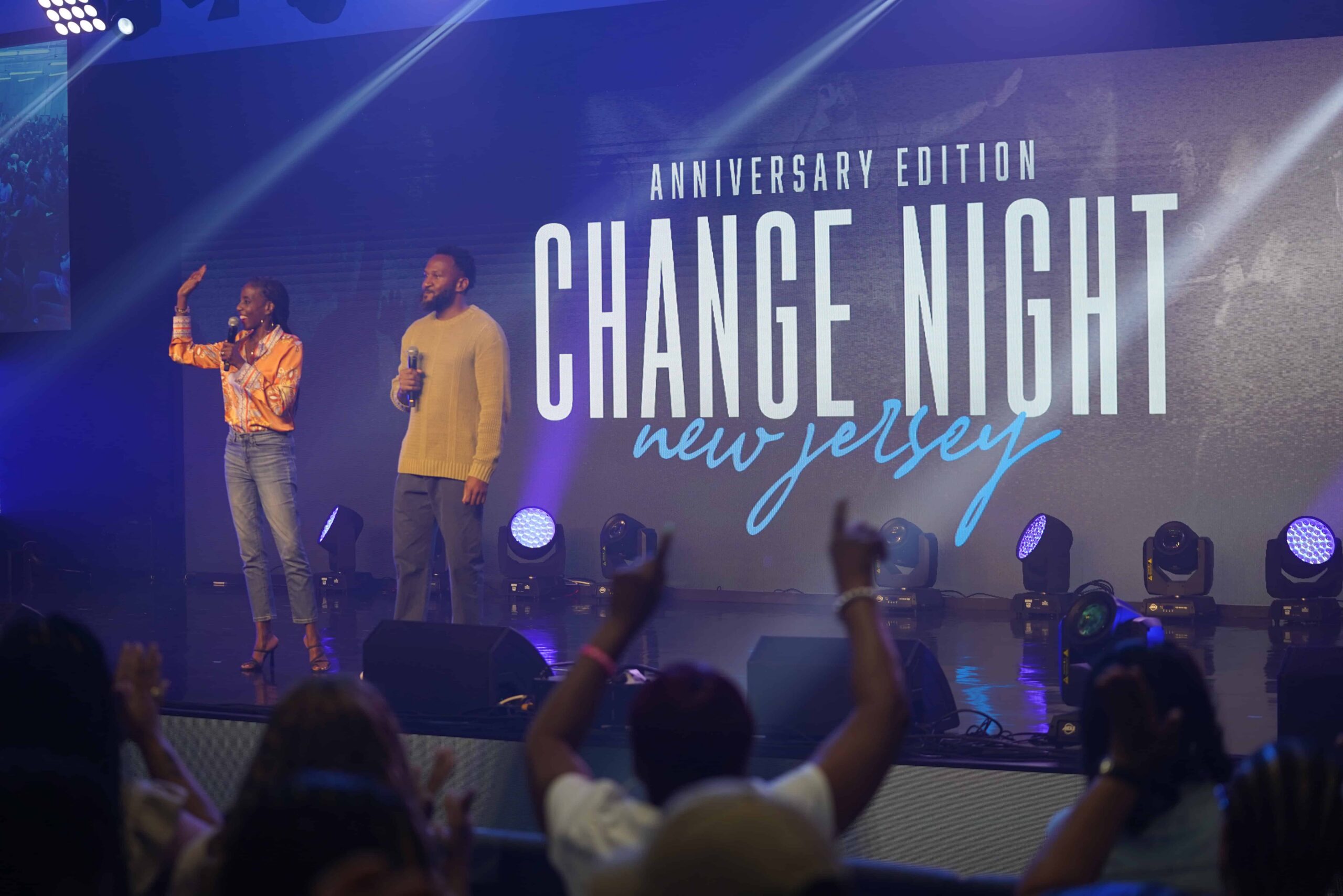 Change Night Anniversary Edition service at Change Church in New Jersey